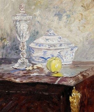  Berthe Lienzo - Sopera Y Manzana Berthe Morisot bodegones 8x10inches USD46