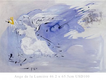  angel - Ángel de la Lumière 18x26 pulgadas USD59